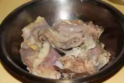 Make The lamb soup pan step 2