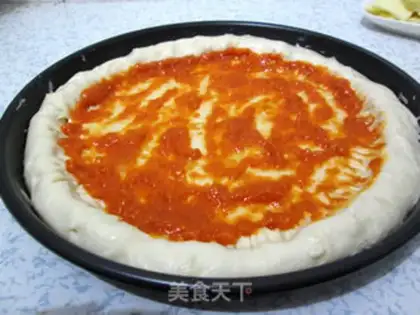 Make Chestnut apple pizza step 10