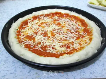 Make Chestnut apple pizza step 11