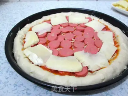 Make Chestnut apple pizza step 13