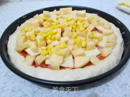 Make Chestnut apple pizza step 14