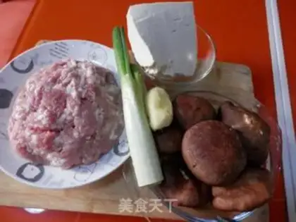 Make Soy mushroom meatballs step 0