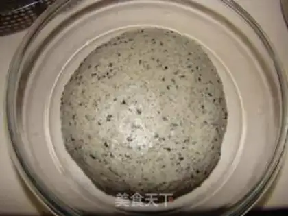 Make Black sesame toast step 5