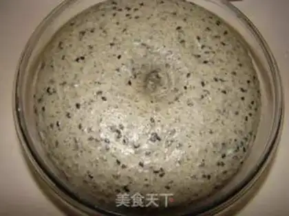 Make Black sesame toast step 6