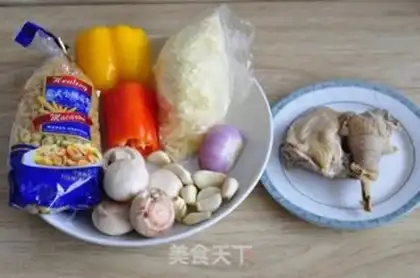 Make Chicken mushroom shells step 0