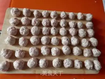 Make Soy mushroom meatballs step 6