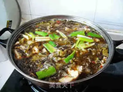 Make Chongqing sourfish step 18