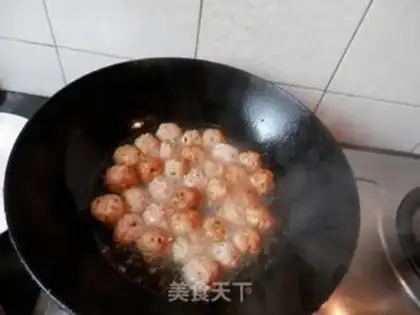 Make Soy mushroom meatballs step 7