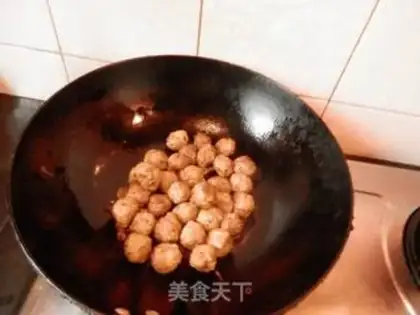 Make Soy mushroom meatballs step 9
