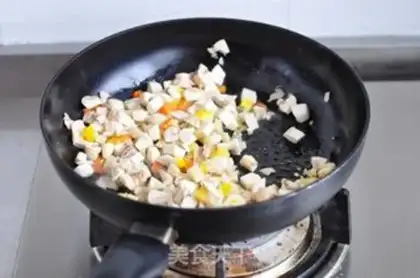 Make Chicken mushroom shells step 3