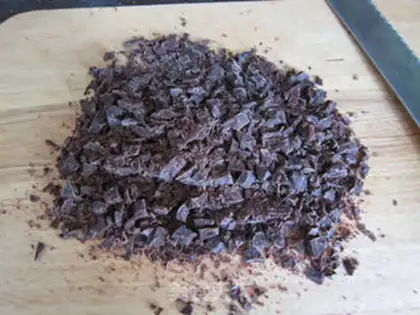 Make Black banana fruit cake step 6