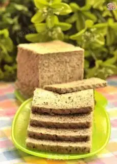 Make Black sesame toast step 15
