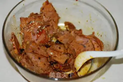 Make Spicy beef step 4