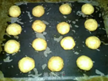 Make Coconut butterball step 9