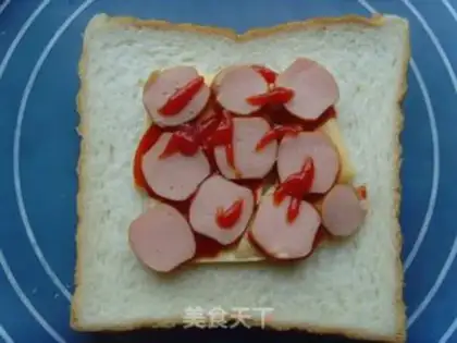 Make Bear sandwich step 2