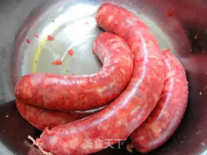 Make DIY HOMEMADE WIDE SAUSAGES step 7