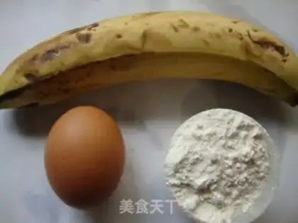 Make Banana omelet step 0