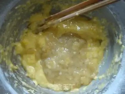 Make Banana omelet step 3