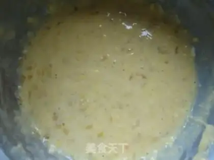 Make Banana omelet step 4