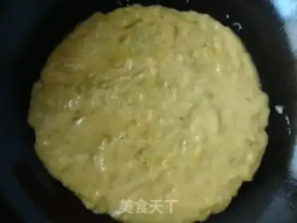 Make Banana omelet step 5