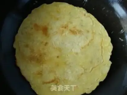 Make Banana omelet step 6