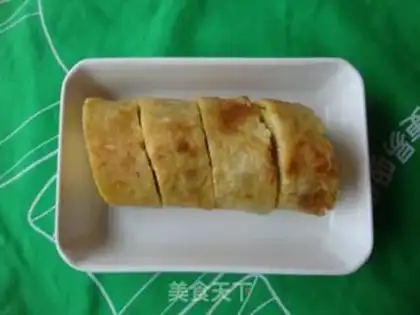 Make Banana omelet step 9