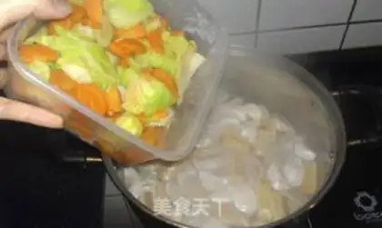 Make Curry fishballs step 2