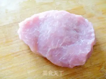 Make Two flowers and a large steak step 1