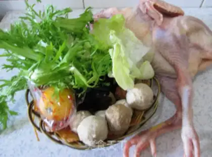 Make Spicy lemon chicken pan step 0