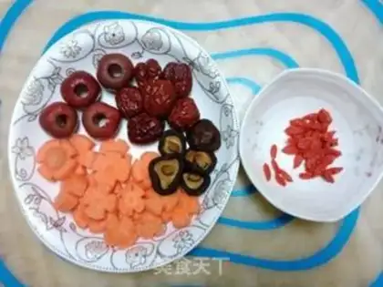 Make A fruit-bone fishball pan step 1