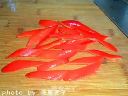 Make Gold and sand and sweet Arctic shrimp step 0