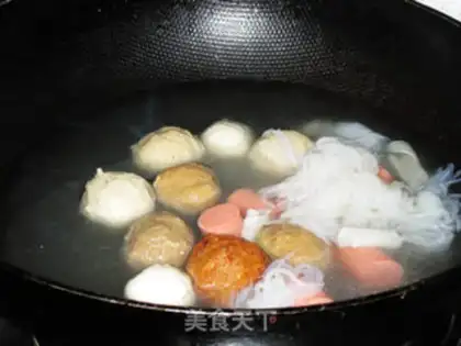 Make Big soup, big shrimp step 7