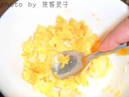 Make Gold and sand and sweet Arctic shrimp step 4