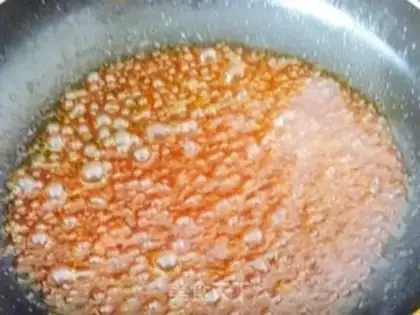 Make Two flowers and a large steak step 10