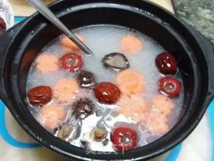Make A fruit-bone fishball pan step 7
