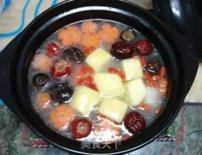 Make A fruit-bone fishball pan step 8