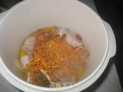 Make Crocodile drys the skinny soup step 6