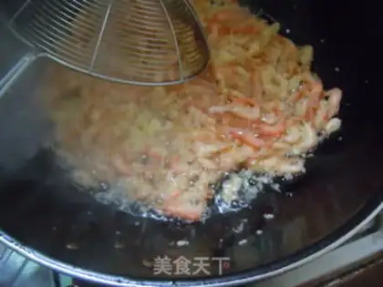 Make Spicy egg shrimp step 6