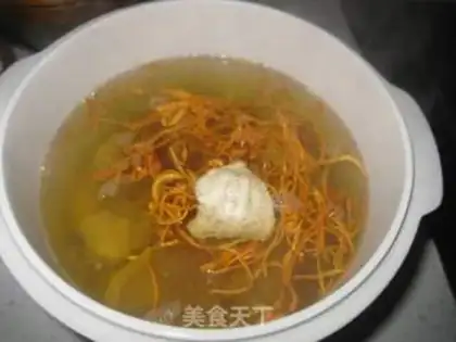 Make Crocodile drys the skinny soup step 7