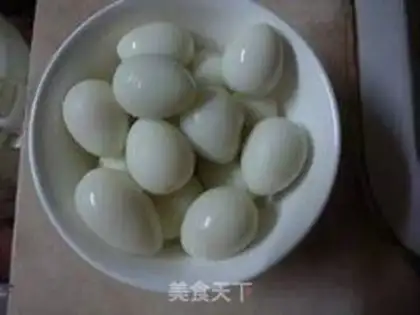 Make Spinach quail eggs step 0