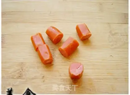 Make Arctic shrimp greasy pasta step 1