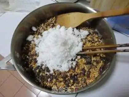 Make Peanut waffles step 2