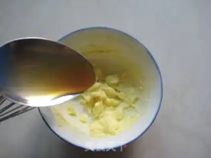 Make Vanilla cream, fragrance steak step 1