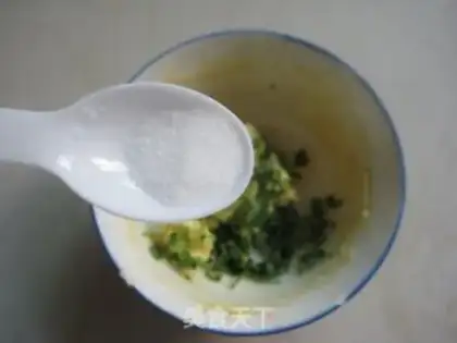 Make Vanilla cream, fragrance steak step 3
