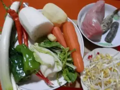 Make Pancake and veggie rolls step 2