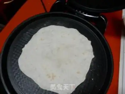 Make Pancake and veggie rolls step 13