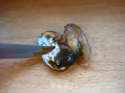 Make Garlic fans steam abalone step 2