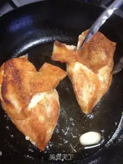 Make Vanilla bread, chicken chest step 6