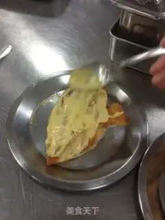 Make Vanilla bread, chicken chest step 7