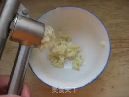 Make Garlic fans steam abalone step 8